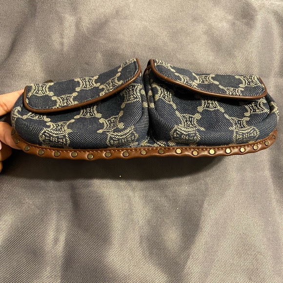 Vintage Celine Macadam Denim Waist Bag - Picture 5 of 16